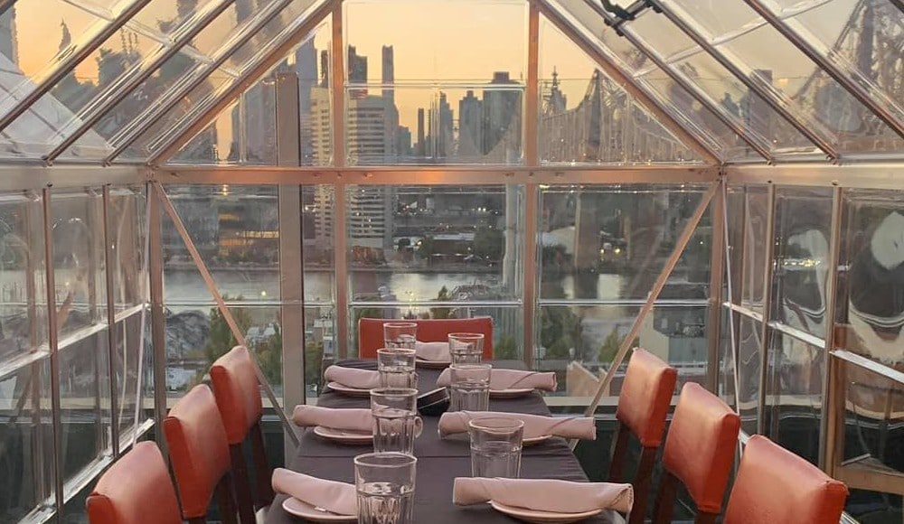 Bubbles, Cabins And Yurts 25 Of The Most Creative Outdoor Dining