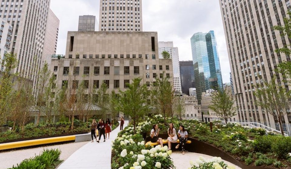 Radio City Music Hall Is Now Home To A Lush Rooftop Park
