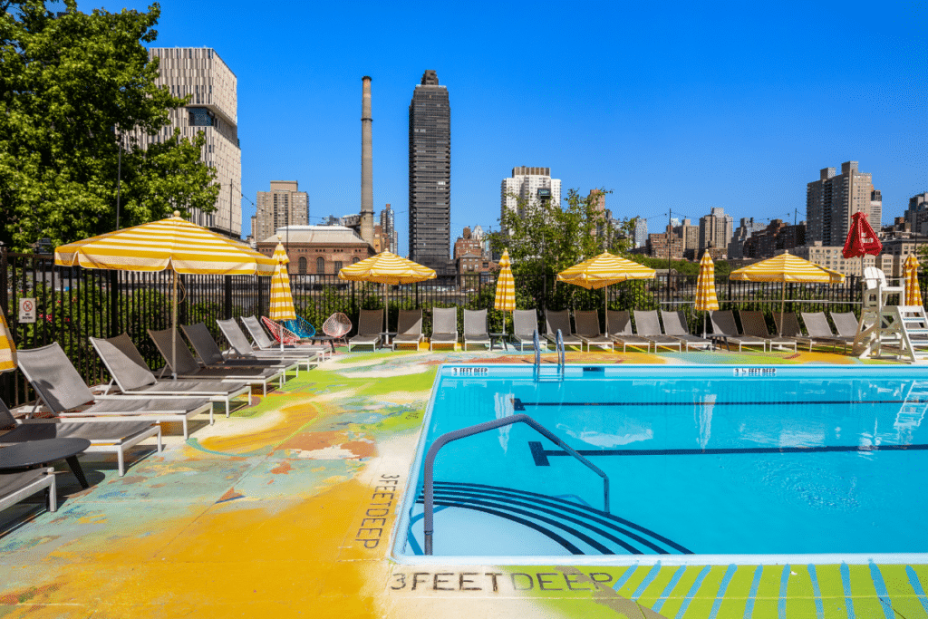Roosevelt Island's Waterfront Pool Is Open For The Season