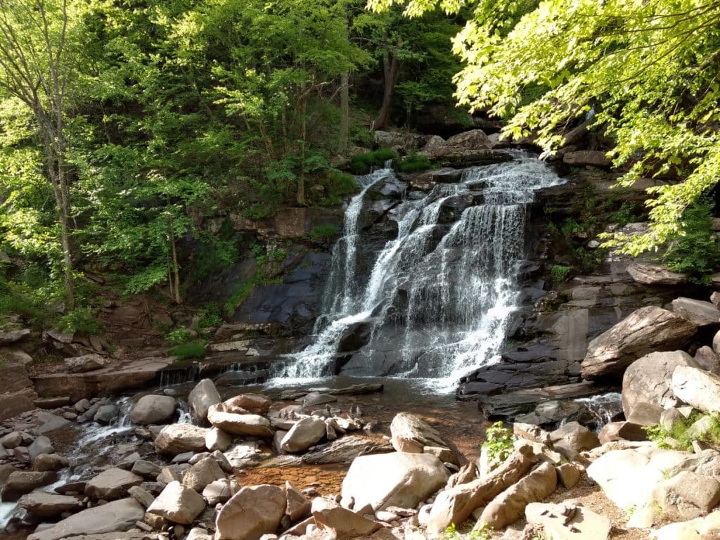 Kaaterskill Falls in Tannersville, NY
