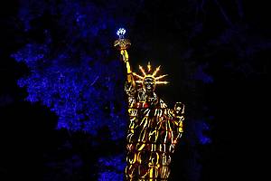 This is a view of the Great Jack O'Lantern Blaze at Van Cortlandt Manor in Croton-on-Hudson on September 28, 2017. (Photo by Tom Nycz)