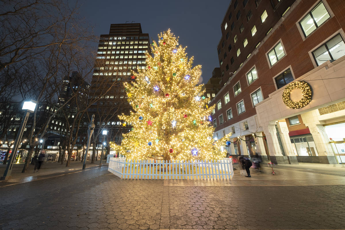A Guide To All Of NYC's Christmas Tree Lightings This Year