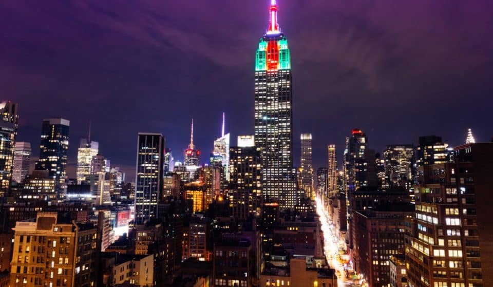 The Empire State Building Is Putting On A Spectacular Holiday Music-To-Light Show