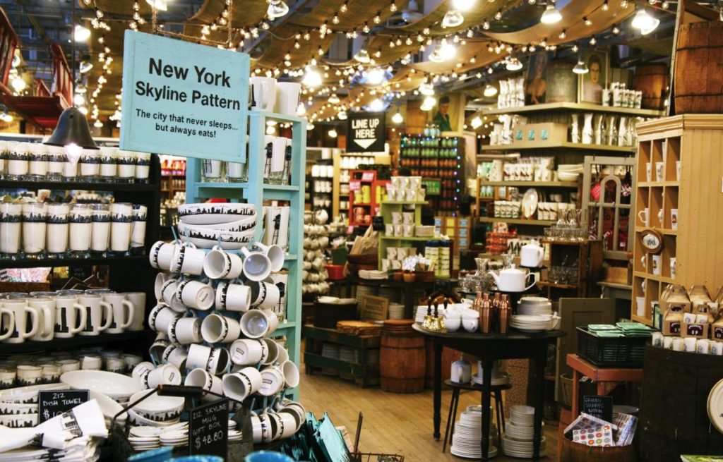 Interior of Fishs Eddy NYC