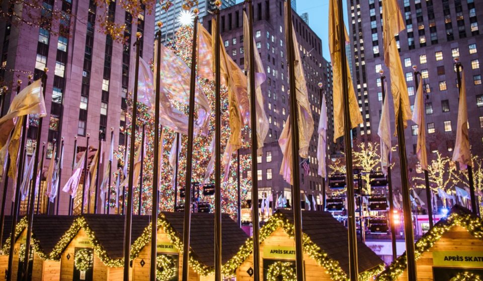 The Cozy Après Skate Chalets Overlooking Rockefeller Center Return Next Month With New Perks — & Reservations Are Up For Grabs