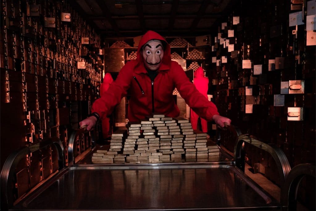 NYC's HighlyAnticipated Money Heist Experience Is Now Open Here's What It's Like Inside