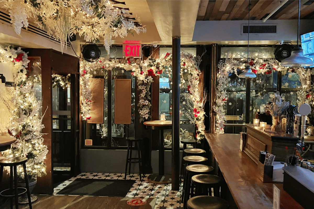 Escape To A Snowy Winter Wonderland At Loreley Beer Garden