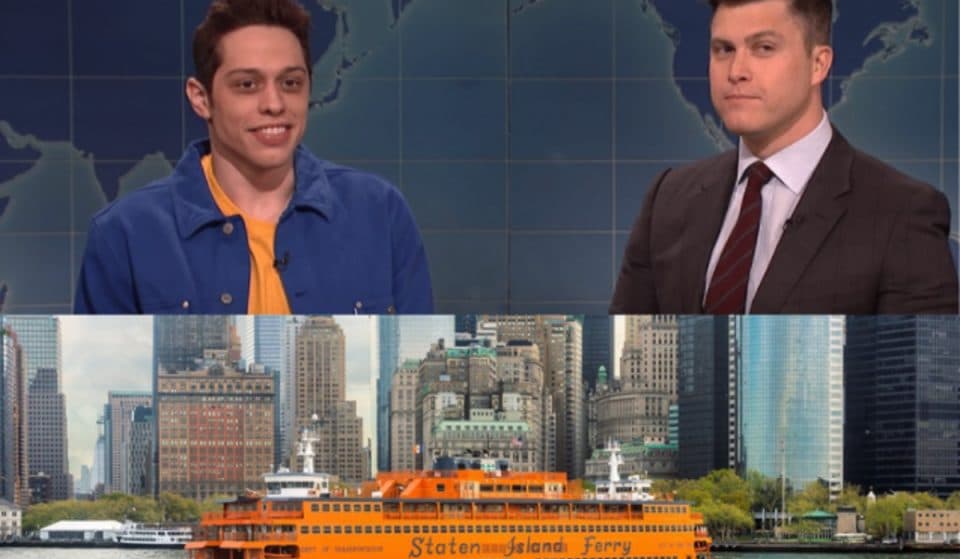 Pete Davidson And Colin Jost Just Purchased A Staten Island Ferry