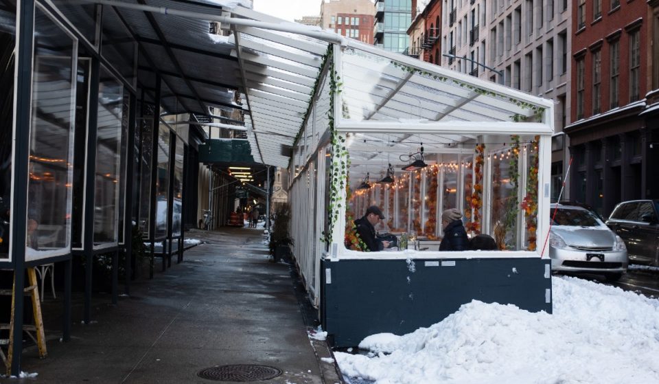 NYC’s Elaborate Outdoor Dining Structures May Be Axed ‘Post-COVID’