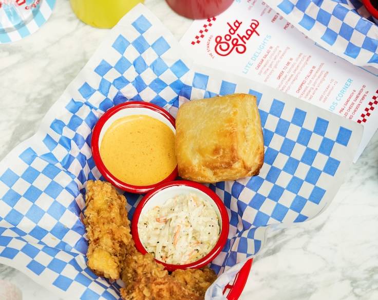 The Standard Soda Shop items and menu