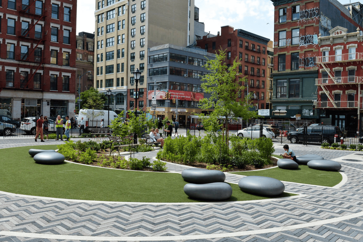 These Newly Opened Public Plazas Are Perfect For Soaking Up The Last Days Of Summer Secret NYC