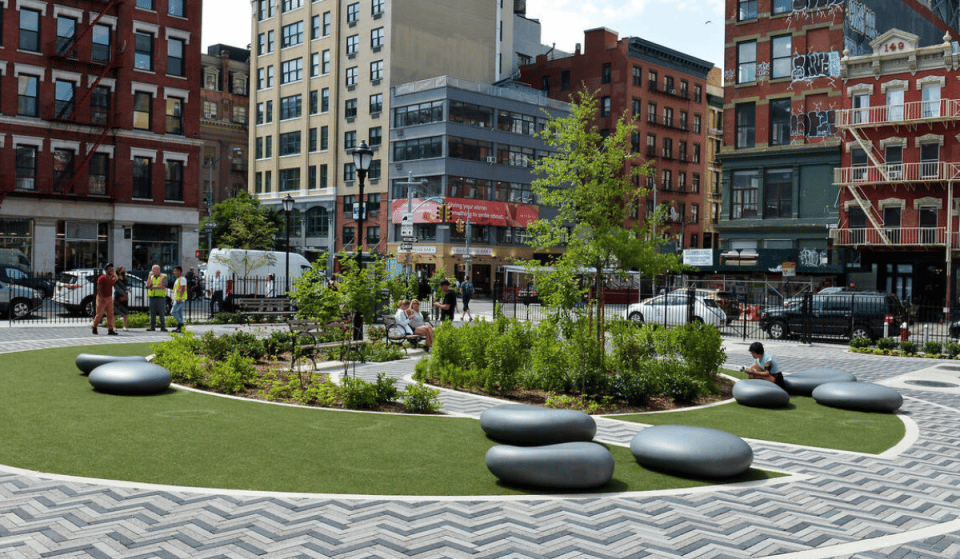 These Public Plazas Are Perfect For Soaking Up The NYC Sunshine