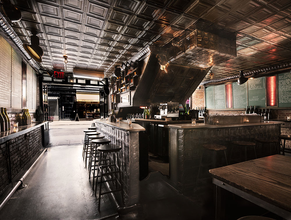 Interior of The Ten Bells NYC