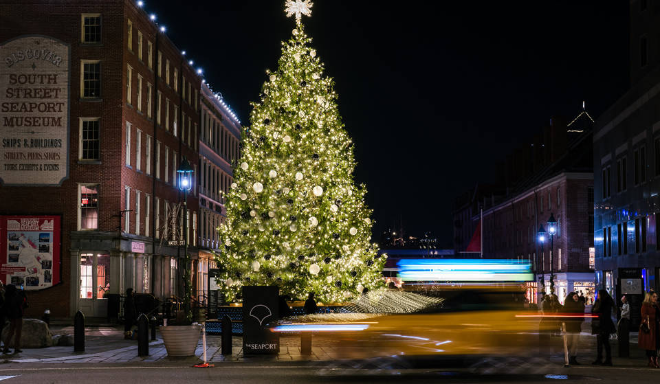 A Gingerbread City, Festive Décor, & More Are Coming To The Seaport This Holiday Season