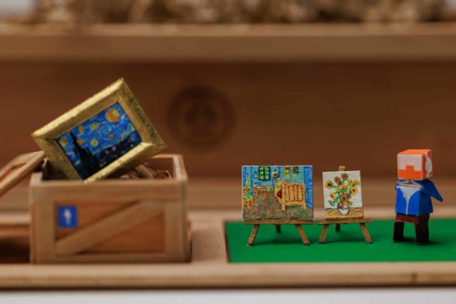 Small is Beautiful: Miniature Art Exhibit' open