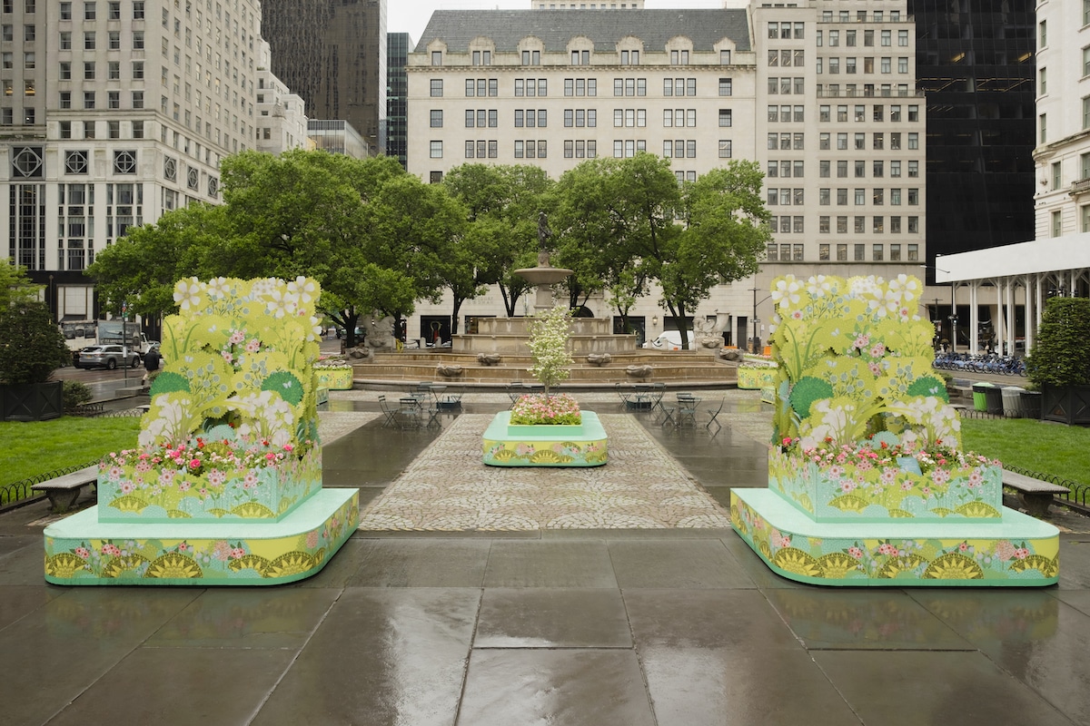 These Whimsical Floral Displays Are Totally Transforming Fifth Ave.
