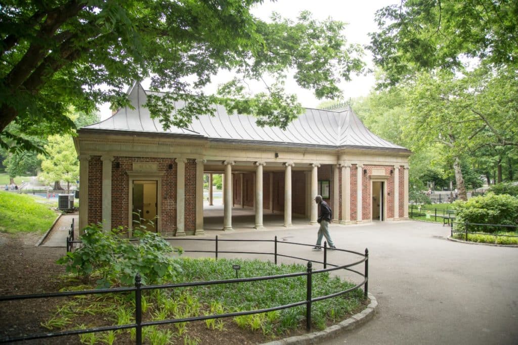 Every Open Bathroom In Central Park On One Map