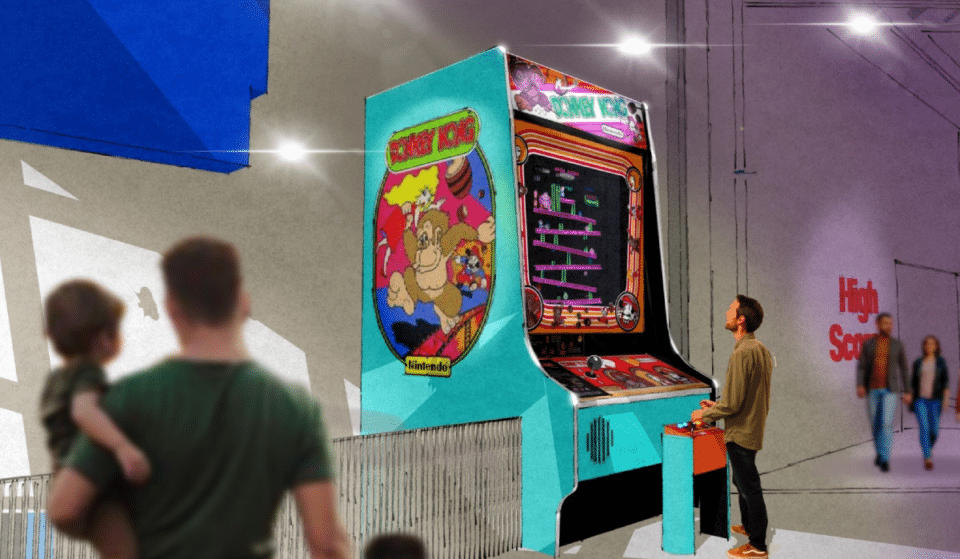 The World’s Largest Donkey Kong Arcade Game Is In NY