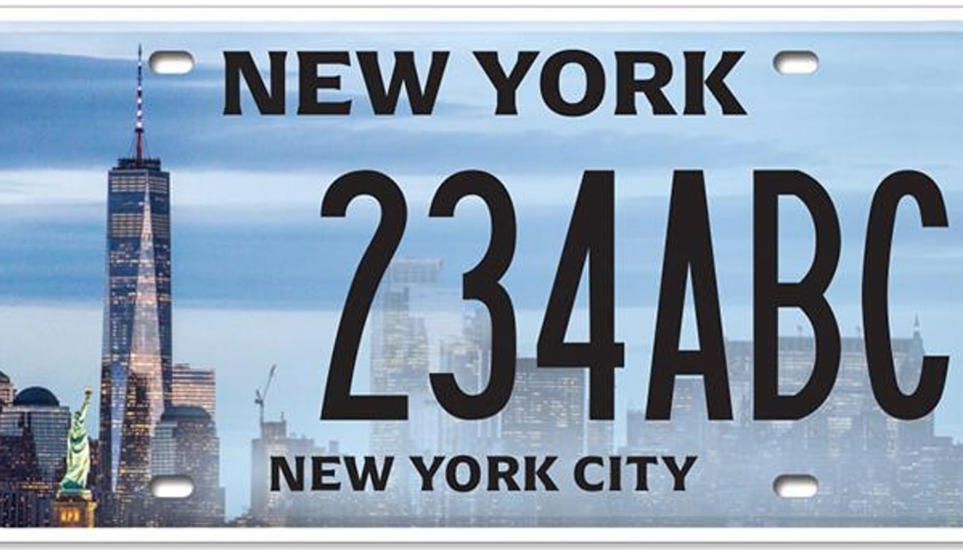 Here s What The New NYC License Plates Will Look Like