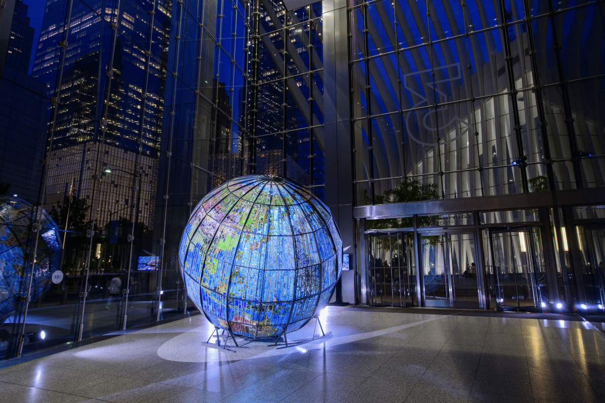 Earth Poetica, Made From Plastic Waste, Is On Display In NYC