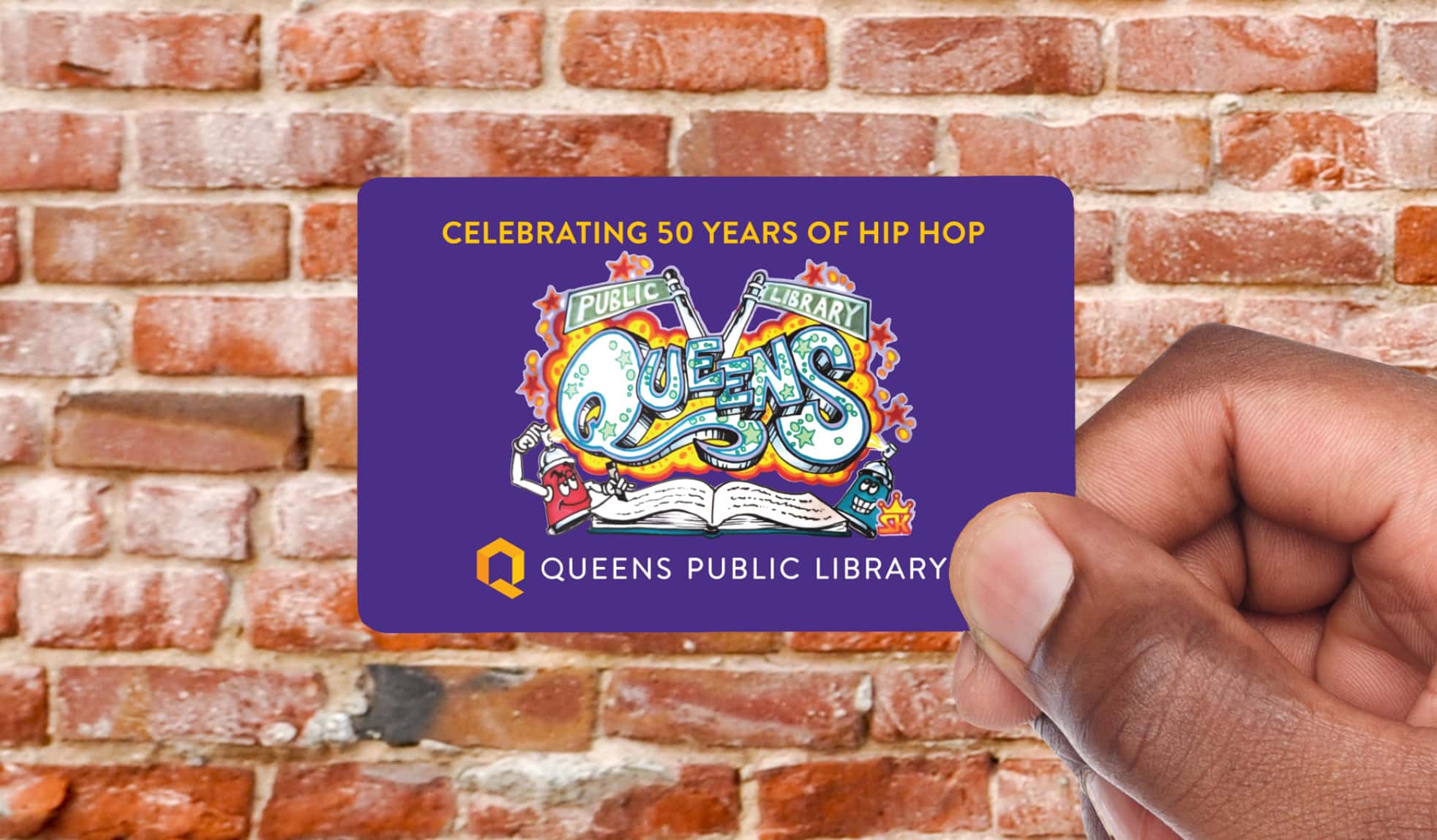 Limited-Edition Library Cards Celebrate Hip-Hop's 50th Anniversary