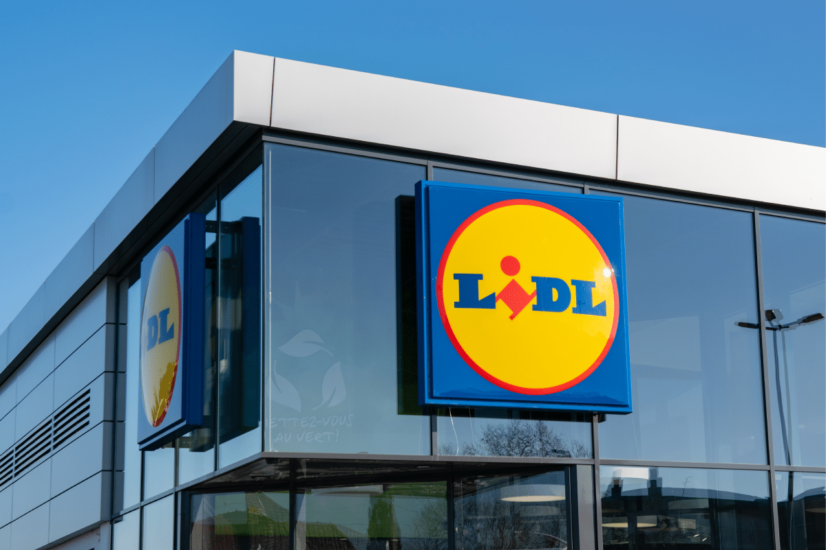 Exterior of Lidl
