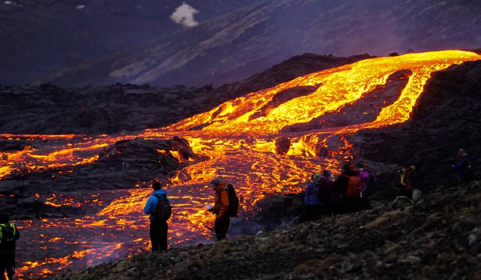 Iceland Volcano Threatens To Erupt As Nearby Town Evacuates