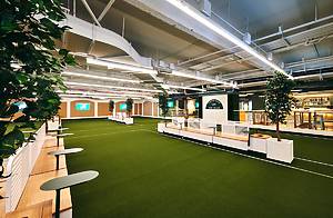 Interior of Lawn Club