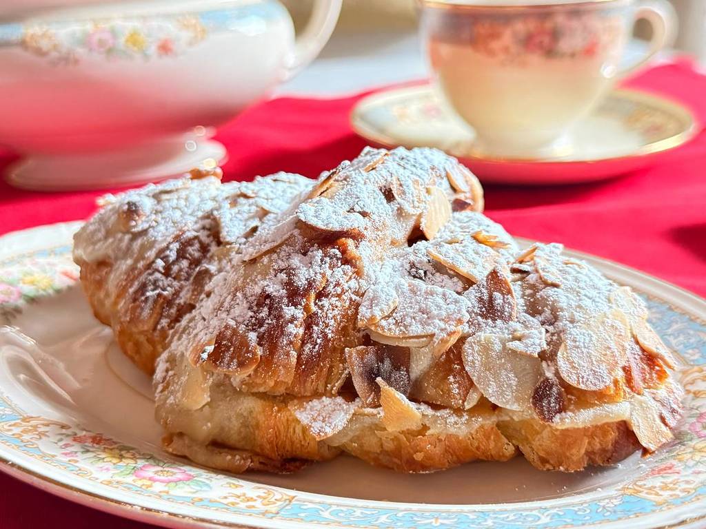 Almond croissant