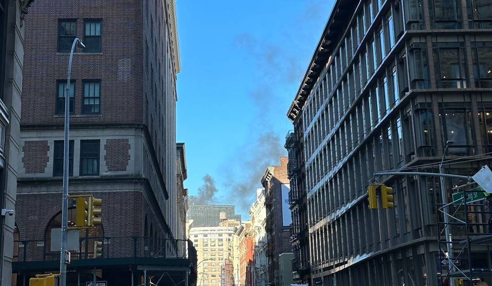 West Village Apartment Fire Turns Manhattan Skies Smoky This Morning