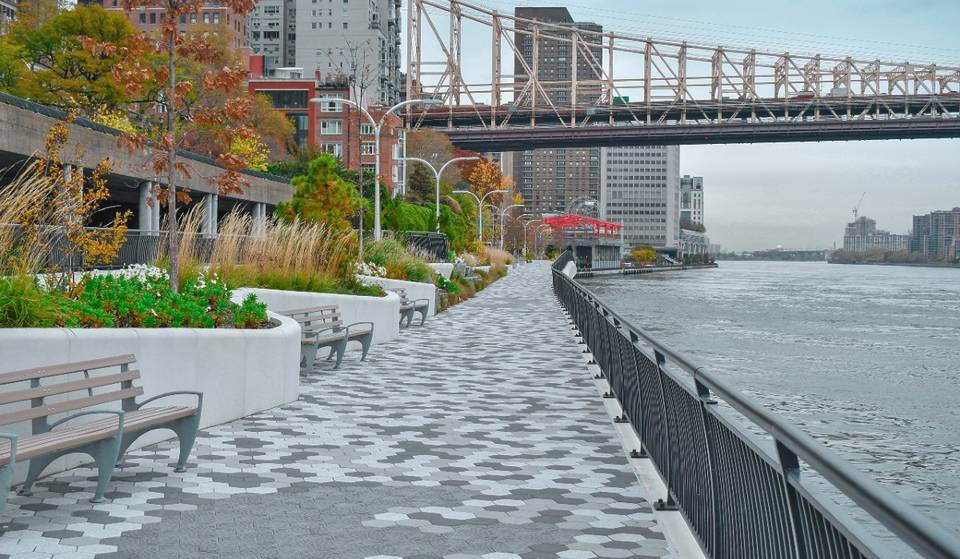 Take A First Glance At The Brand New East Midtown Waterfront Greenway