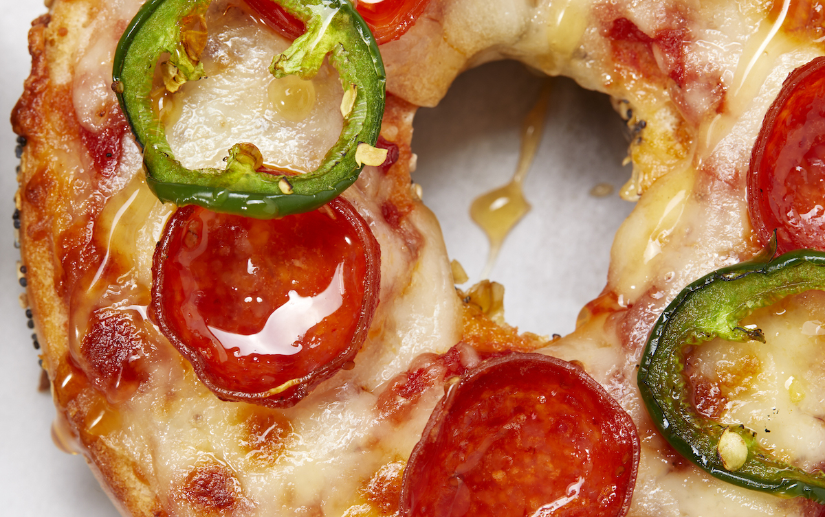 Emmetts & H&H Bagels New Limited Pizza Bagel Collaboration