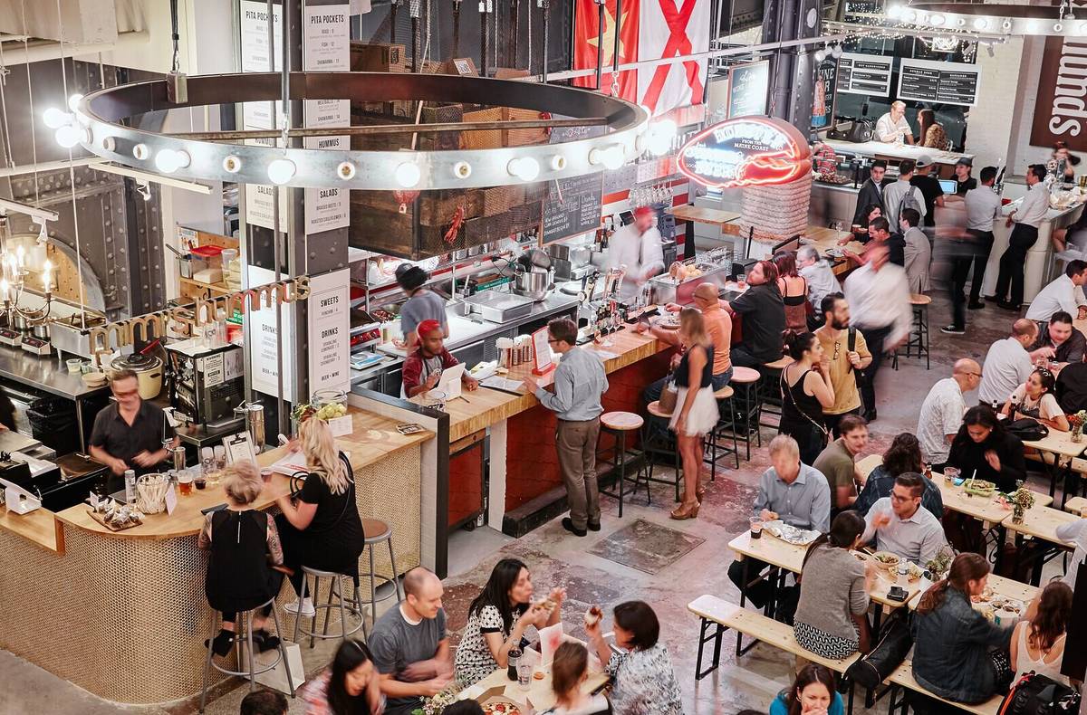 Top Food Halls In Nyc