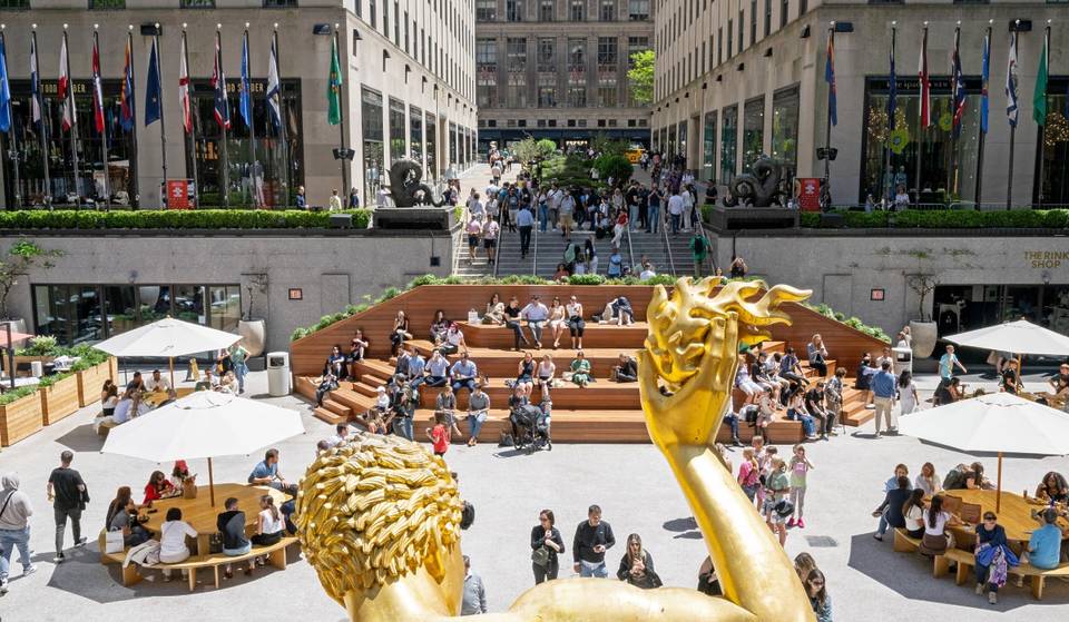 Rockefeller Center Has Transformed Into A ‘Playground For New Yorkers’