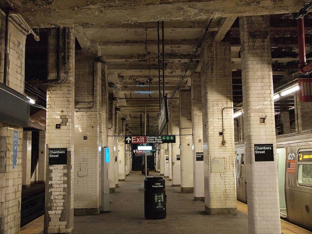 Chambers Street station NYC