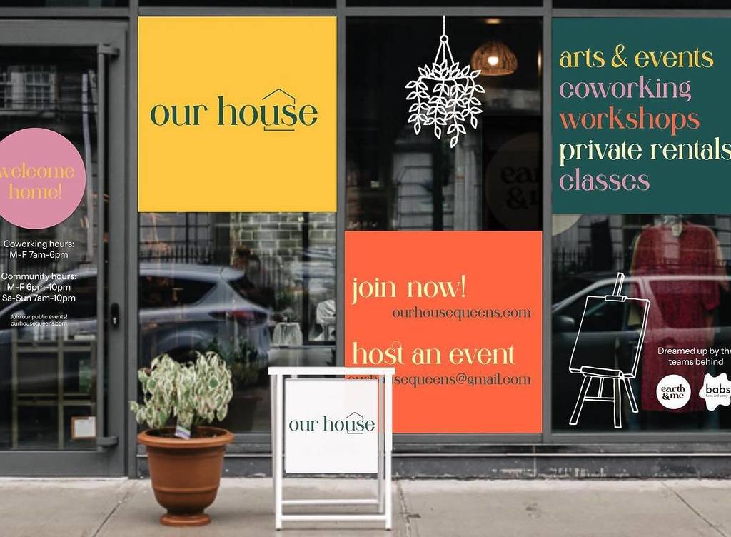 Our House Is Astoria's Cozy & Colorful New Co-Working Space