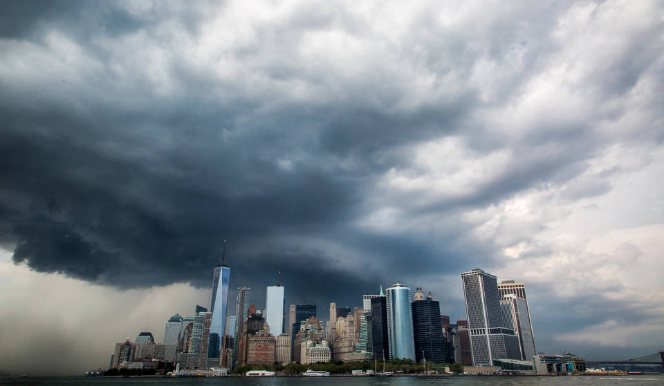 A Multi-Hazard Storm With 60MPH Winds & Endless Rain Hits NYC Today