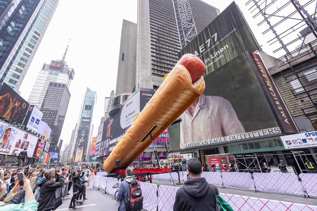 „Hot Dog in the City“ am Times Square