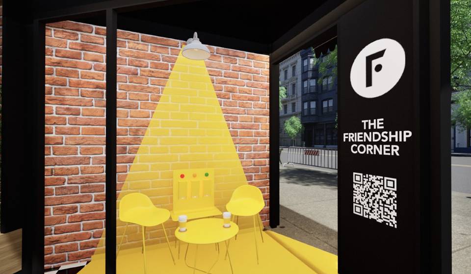 End New York’s ‘Loneliness Epidemic’ At This Pop-Up Friendship Corner