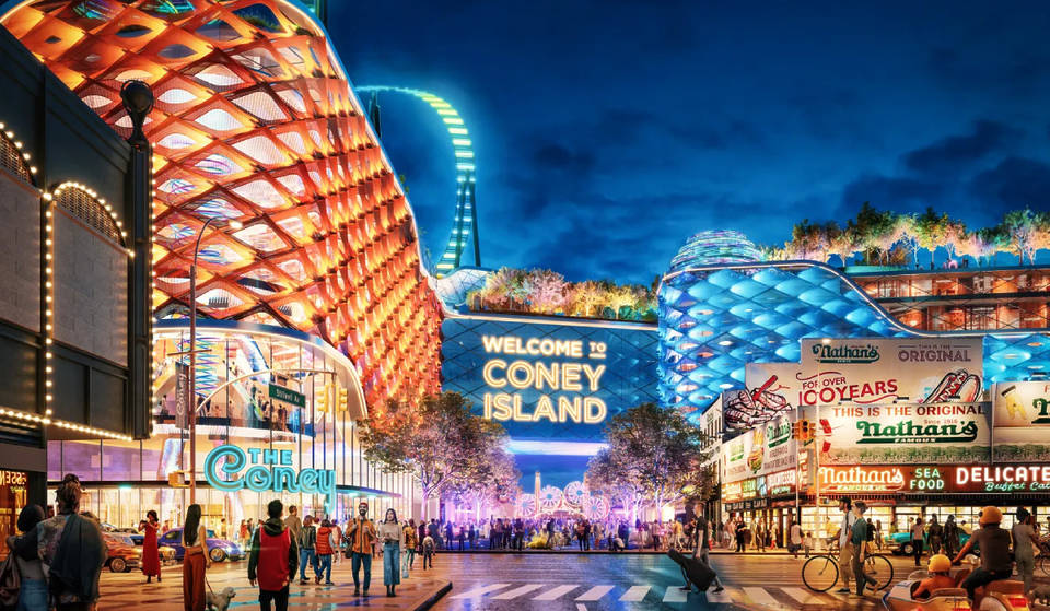 Here’s A First Look At New Renderings Of Coney Island’s Proposed Casino