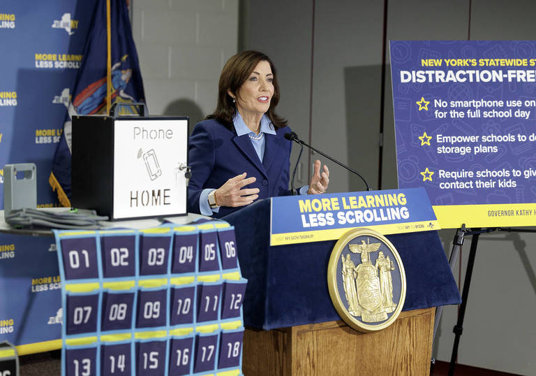A Cellphone Ban Is Hitting K-12 Schools Statewide