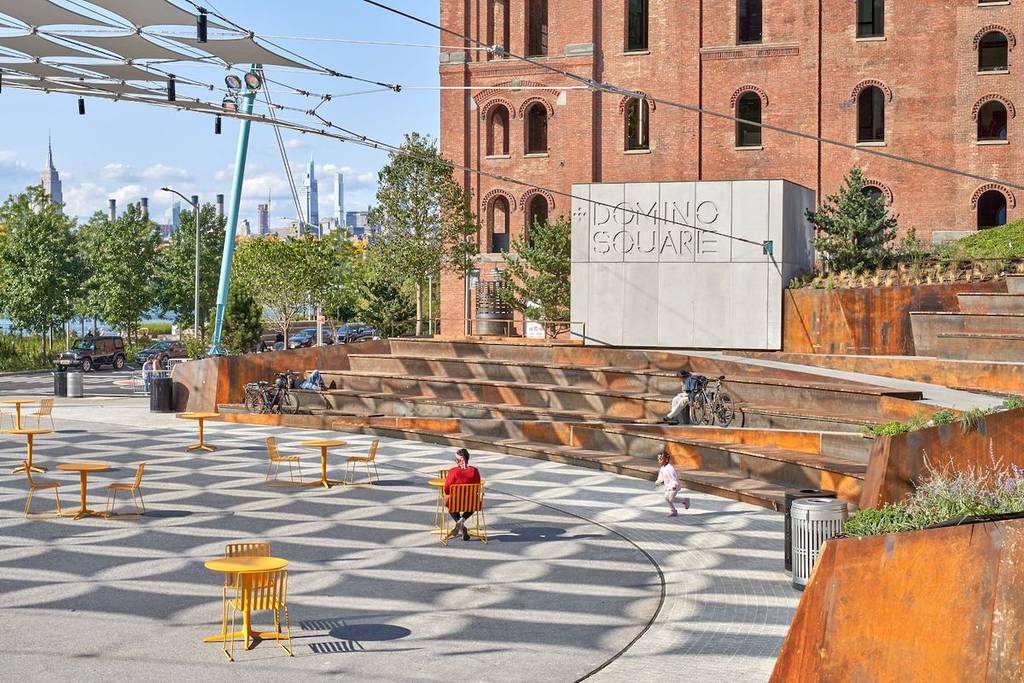 domino square public plaza