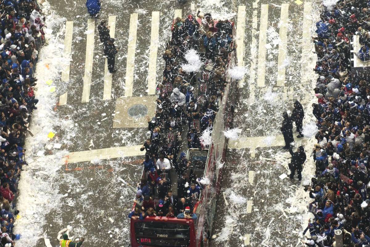NY Liberty Parade, First Ever Female TicketTape Parade In NYC
