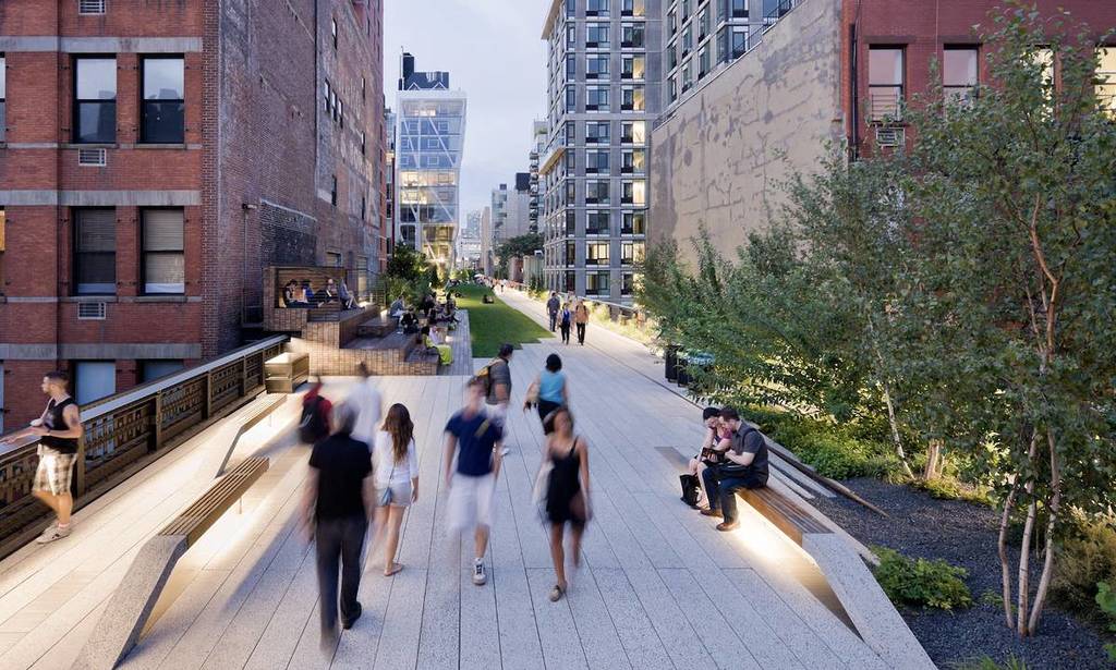 the high line in nyc