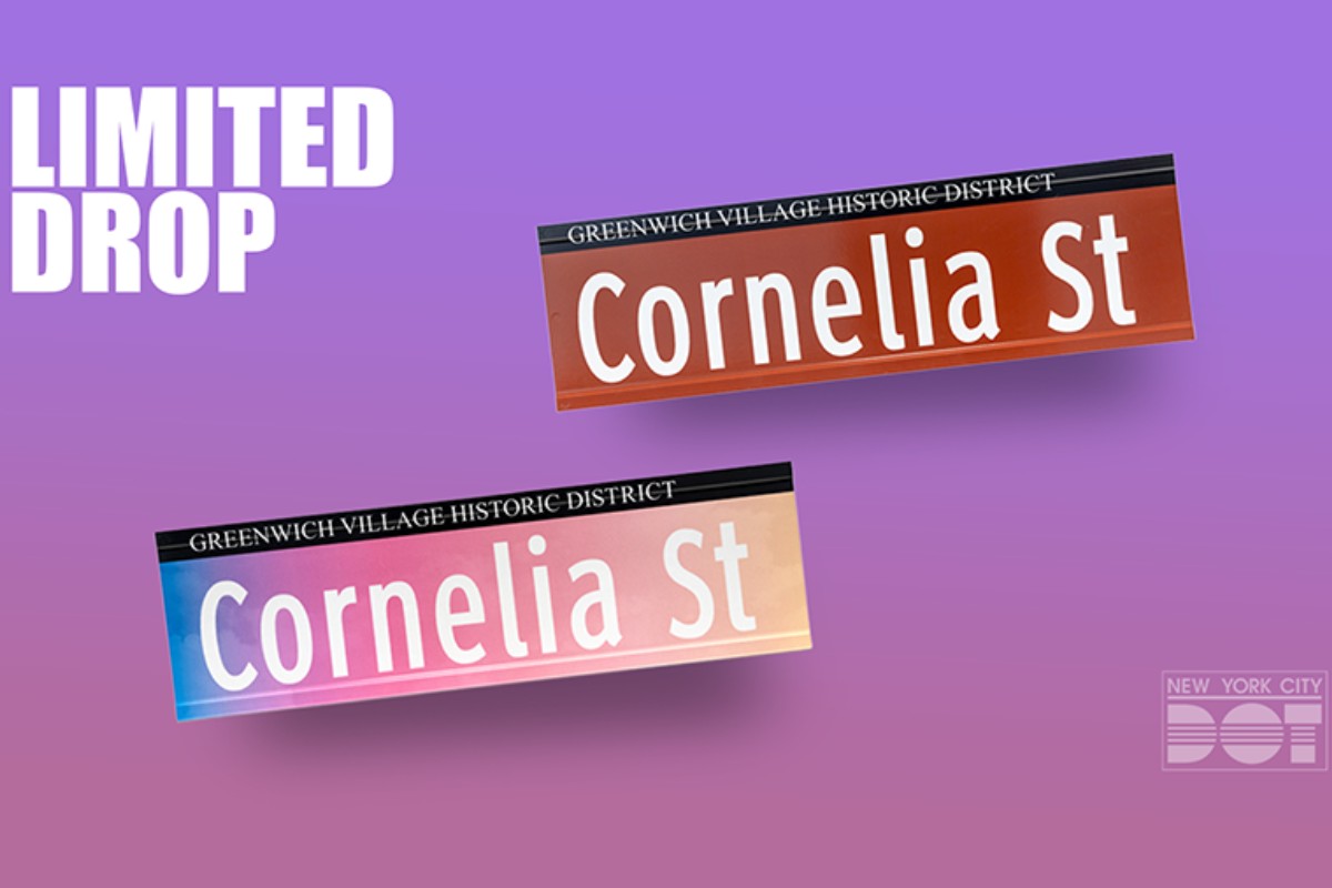 NYC DOT To Re Release Cornelia Street Signs For Purchase nyc-dot-to-re-release-cornelia-street-signs-for-purchase