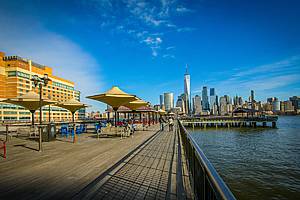 Jersey City looking onto NYC