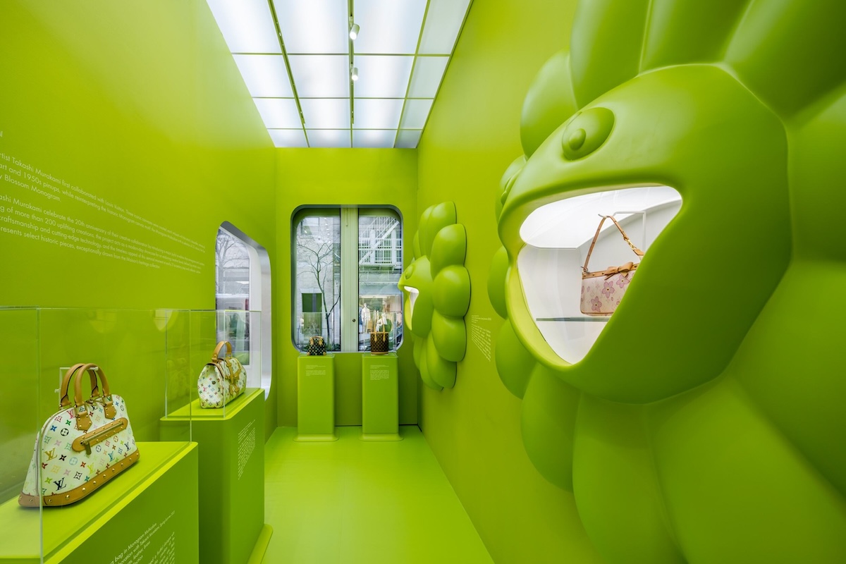 The Louis Vuitton x Murakami Pop-Up Is A Dopamine Dream