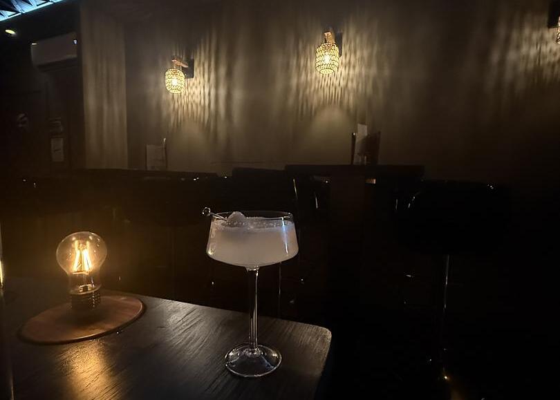 Lychee martini from IYKYK bar in Flushing, NY.