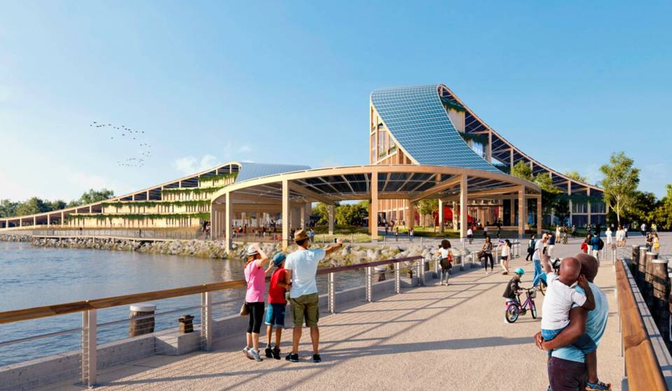 Les prochaines étapes sont en cours pour le nouveau centre de solutions climatiques de 700 millions de dollars de Governors Island