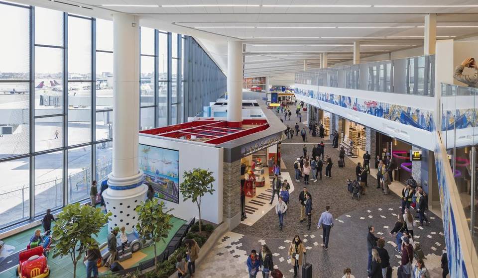 Deze NYC luchthaventerminal heeft opnieuw een perfecte 5 sterren beoordeling gekregen